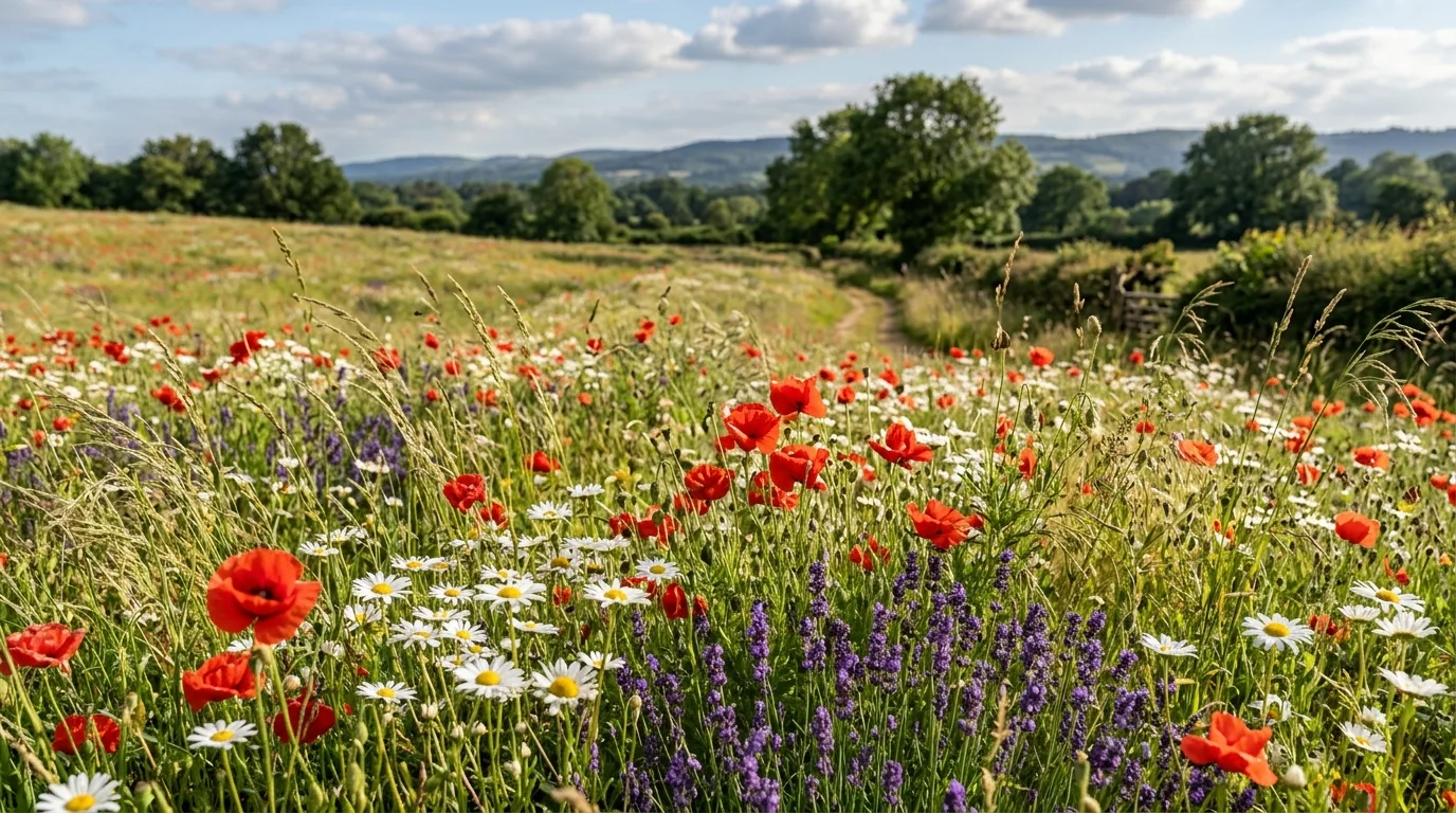 13 Wildflower Garden Ideas for a Natural Vibe
